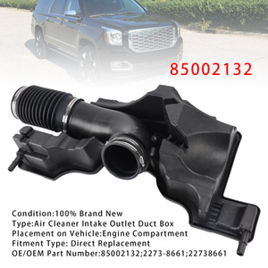 2014-2019 Chevrolet Silverado 1500 Engine Air Cleaner Intake Outlet Duct Box 85002132 Generic