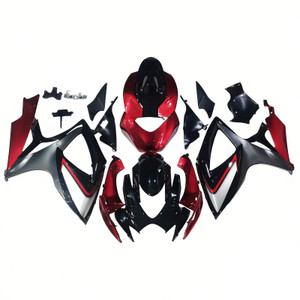 Injection Fairing Kit Bodywork Plastic ABS fit For Suzuki GSXR 600/750 2006-2007
