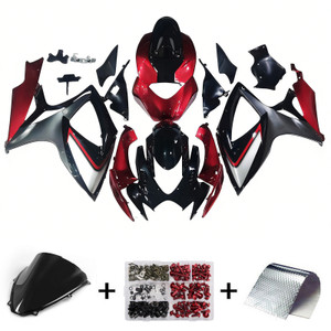 Injection Fairing Kit Bodywork Plastic ABS fit For Suzuki GSXR 600/750 2006-2007