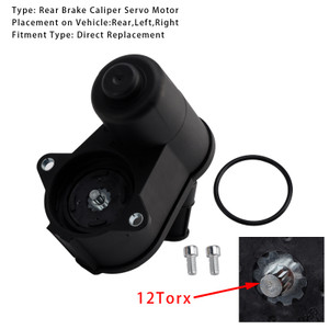 2011- Audi Q3 Rear Brake Caliper Servo Motor 12 Torx 4F0998281A Generic