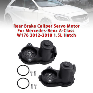 2011-2022 Mercedes Benz A B C CLA GLA Pair Rear Brake Caliper Servo Motor 1729060300 1729060200 Generic