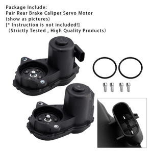 2011-2022 Mercedes Benz A B C CLA GLA Pair Rear Brake Caliper Servo Motor 1729060300 1729060200 Generic