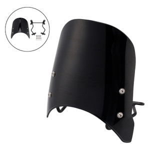 2014-2024 BMW R nineT Windshield WindScreen Black Generic