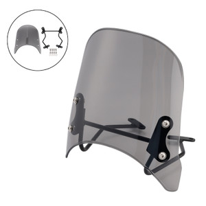 2014-2024 BMW R nineT Windshield WindScreen Gray Generic
