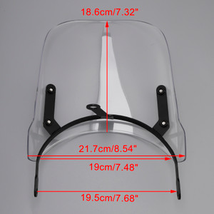2024-2025 Guerrilla 450 Windshield WindScreen Clear Generic