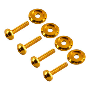 2015-2023 Touring Road Glide/Special FLTRX/S Windshield Fairing Bolts Gold Generic