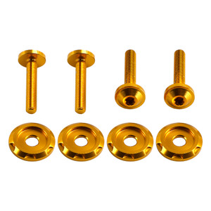 2015-2023 Touring Road Glide/Special FLTRX/S Windshield Fairing Bolts Gold Generic