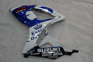 Fairings Suzuki GSXR 600 750 White Blue Corona Racing  (2006-2007)