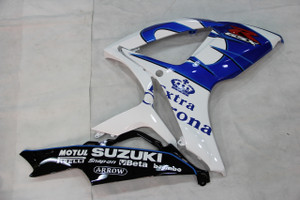 Fairings Suzuki GSXR 600 750 White Blue Corona Racing  (2006-2007)