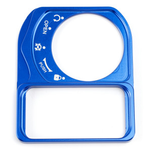 Honda PCX160 Aluminum Key Ignition Cover Blue Generic