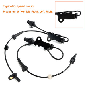 2009-2015 Honda Hatchback Front Left & Right CR-Z 2X Front ABS Wheel Speed Sensor 57455-TF0-003 Generic