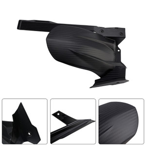2024-2026 Kawasaki Ninja 500/ Z500 Rear Fender Mudguard Fairing Black Generic