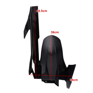 2024-2026 Kawasaki Ninja 500/ Z500 Rear Fender Mudguard Fairing Black Generic