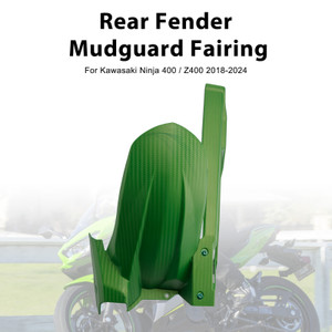 2018-2024 Kawasaki Ninja 400/ Z400 Rear Fender Mudguard Fairing Green Generic