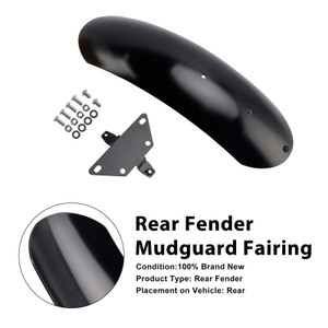 2015-2025 Ducati Scrambler 800 1100 Steel Front Fender Black Generic