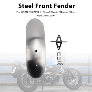 2010-2016 MOTO GUZZI V7 II Stone/ Classic/ Special/ Stornello Steel Front Fender Primary Generic