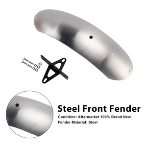 2010-2016 MOTO GUZZI V7 II Stone/ Classic/ Special/ Stornello Steel Front Fender Primary Generic