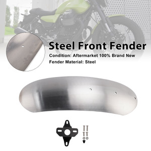 2017-2025 MOTO GUZZI V7 Steel Front Fender Mudguard Primary Generic