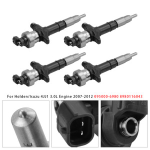 2007-2021 Isuzu D-Max 4JJ1 3.0L Engine 4Pcs Fuel Injector 8980116045 Generic