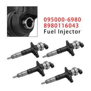 2007-2008 Holden Rodeo 4JJ1 3.0L Engine 4Pcs Fuel Injector 8980116045 Generic
