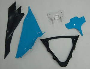 Fairings Suzuki GSXR 600 750 Blue Rizla Racing  (2008-2009-2010)