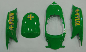 Fairings Suzuki GSXR 600 750 Green Rizla Racing  (2008-2009-2010)