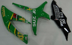Fairings Suzuki GSXR 600 750 Green Rizla Racing  (2008-2009-2010)