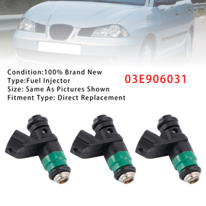 2012-2015 Seat Toledo IV KG3 3Pcs Fuel Injector 03E906031 Generic