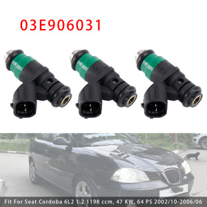 2012-2015 Seat Toledo IV KG3 3Pcs Fuel Injector 03E906031 Generic