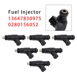2001-2006 BMW E46 S54 M3 Z4 3.2 6Pcs Fuel Injector 13647830975 0280156052 Generic