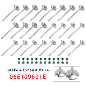 2011-2018 Volkswagen Touareg 3.0 TSI 24X Intake+Exhaust Valve Set 06E109601E Generic