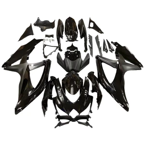 2008-2009-2010 Suzuki GSXR 600 750 All Black Suzuki Racing Amotopart Fairings Customs Fairing