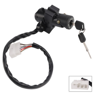 2005-2012 Kawasaki ZX600 ZX636 ZX1000 ZR750 ZR1000 7-Wire Ignition Switch Lock with Keys 27005-5137 Generic