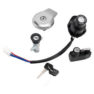 1992-1998 Yamaha XV500 Virago Ignition Switch Lock Set Fuel Gas cap with Keys 3BM-82510-00 Generic