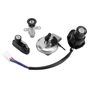 1995-1996 Yamaha XV500S Virago 500 S Ignition Switch Lock Set Fuel Gas cap with Keys 3BM-82510-00 Generic
