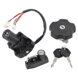 1996-2002 Yamaha XT600E Ignition Switch Lock Set Fuel Gas cap with Keys 4PU-82501-01 Generic