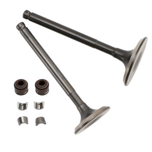 66mm Intake Exhaust Valve Kit For GY6 150cc Baotian Benzhou Rex Znen Lifan 125