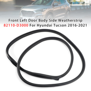 2016-2021 Hyundai Tucson Front Left Door Body Side Weatherstrip 82110-D3000 Generic
