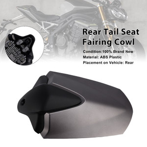 2021-2024 Triumph Speed Triple 1200 RS Rear Tail Seat Fairing Cowl Gray Generic