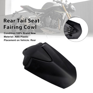 2021-2024 Triumph Speed Triple 1200 RS Rear Tail Seat Fairing Cowl Matte Black Generic