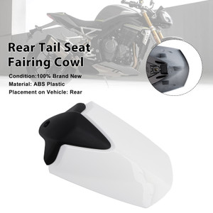 2021-2024 Triumph Speed Triple 1200 RS Rear Tail Seat Fairing Cowl White Generic