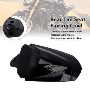 2025-2026 Triumph Speed Triple 1200 RS Rear Tail Seat Fairing Cowl Black Generic