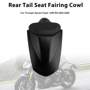 2025-2026 Triumph Speed Triple 1200 RS Rear Tail Seat Fairing Cowl Matte Black Generic