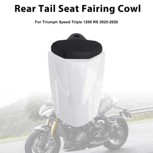 2025-2026 Triumph Speed Triple 1200 RS Rear Tail Seat Fairing Cowl White Generic