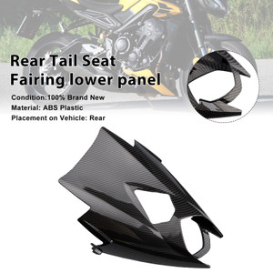 2020-2025 Triumph Street Triple 765R/ RS Rear Tail Seat Fairing lower panel Carbon Generic