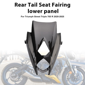 2020-2025 Triumph Street Triple 765R/ RS Rear Tail Seat Fairing lower panel Carbon Generic