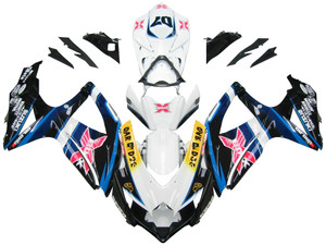 Fairings Suzuki GSXR 600 750 Multi-Color Brux Racing  (2008-2009-2010)