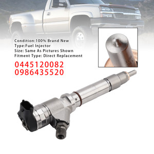 2007-2010 GMC Chevy SAVANA 2500 3500 4500 6.6L 1Pcs Fuel Injector 0445120082 0986435520 Generic