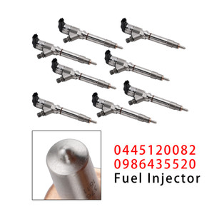2007-2010 GMC Chevy EXPRESS 2500 3500 4500 6.6L 8Pcs Fuel Injector 0445120082 0986435520 Generic