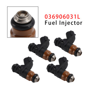 4Pcs Fuel Injector For Seat Cordoba Ibiza Skoda Fabia VW Golf 1.4 1.6 036906031L